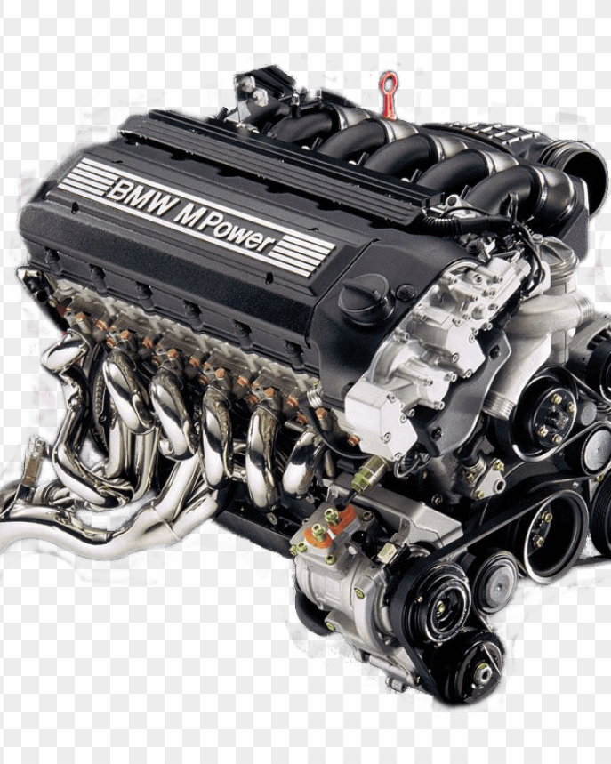 BMW engine — Engine & gearbox assembly